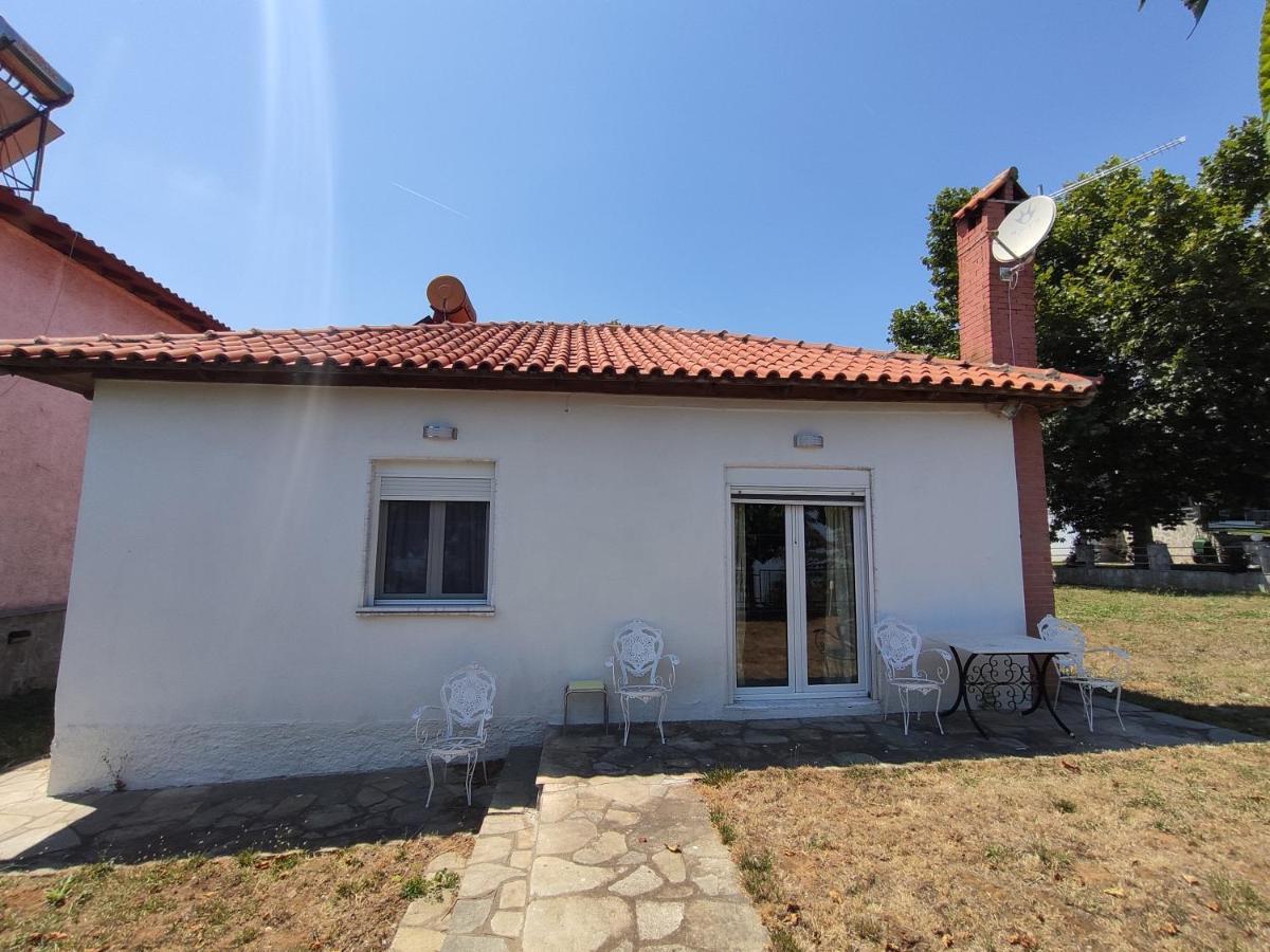 White Clam Vintage House With Sea View & Garden Villa Makrygialos Buitenkant foto